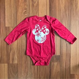 Okie Dokie Disney Baby Girl Minnie Bodysuit Size 18 Months